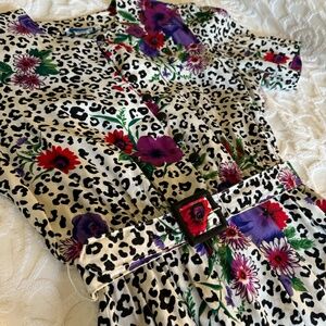 Vintage 80s Ladies A Line Dress